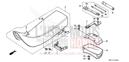 SITZ XR600RW de 1998